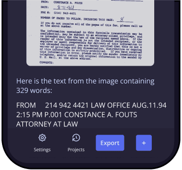 Image to Text