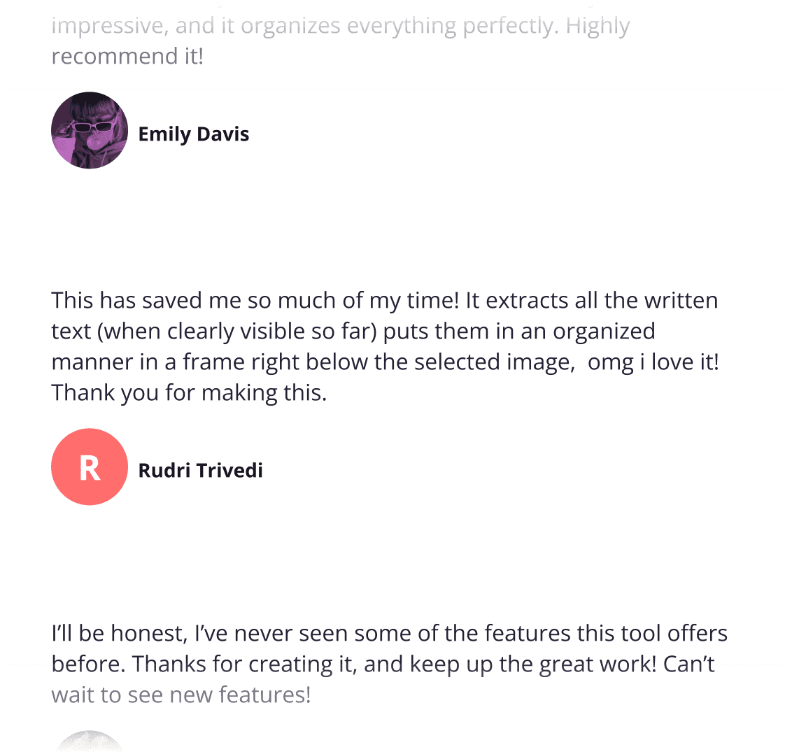 Testimonials